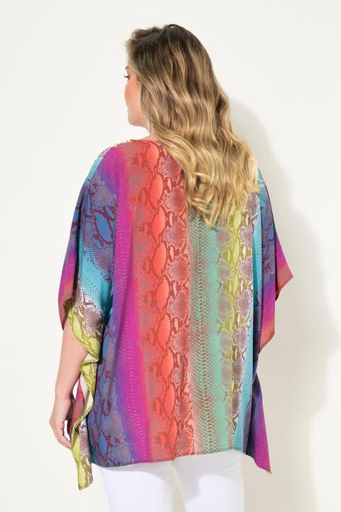 Produktbild Miamoda Blusen-Poncho, oversized, Schlangen-Druck (48)