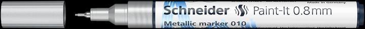 Nährwerte und Zutaten Schneider Paint-It 010 Metallic-Marker, 0,8 mm, Metallic-Silber (Silber Metallic, 0.80 mm, 1 x)