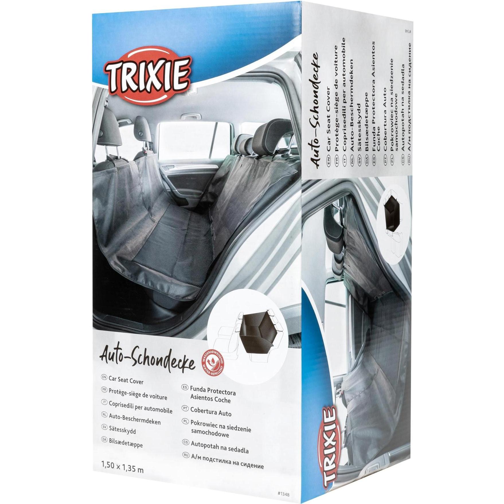 TRIXIE Housse de siège auto pour chiens 150 x 135 cm Noir