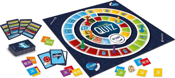 Produktbild Clementoni Galileo - Das gro?e Quiz (Deutsch, 2 - 6 Spieler)