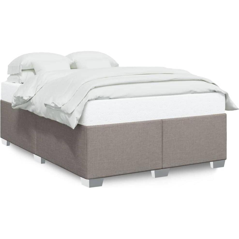 VidaXL, Bett, Bettgestell ohne Matratze Stoff (160 x 200 cm)