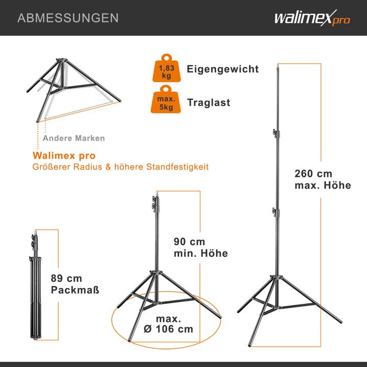 Image du produit Walimex Par FT-8051 (Métal, Matières plastiques)