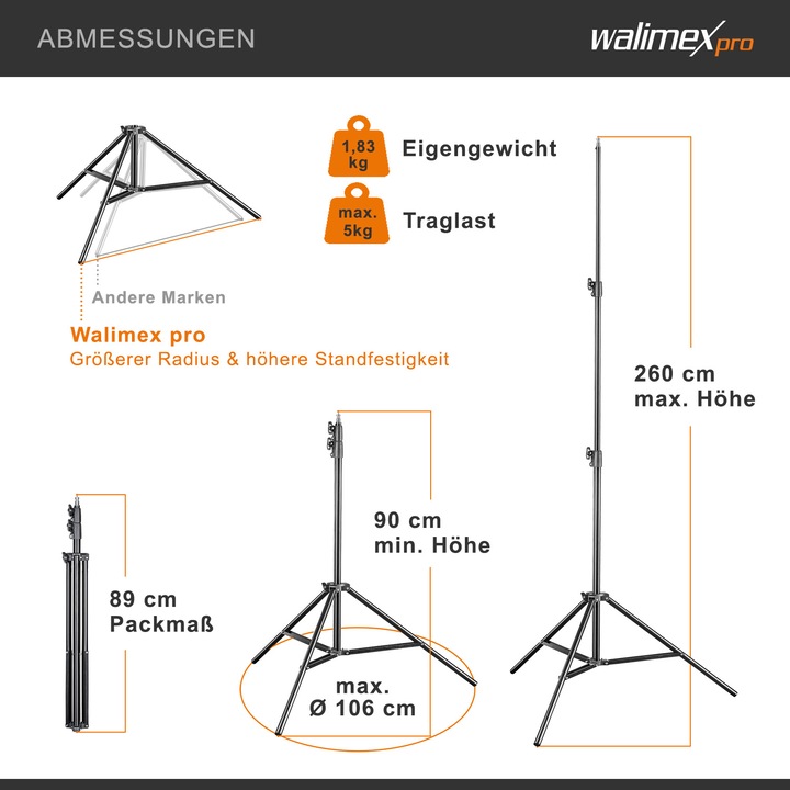 Immagine prodotto Walimex Per FT-8051 (Metallo, Materiale sintetico)