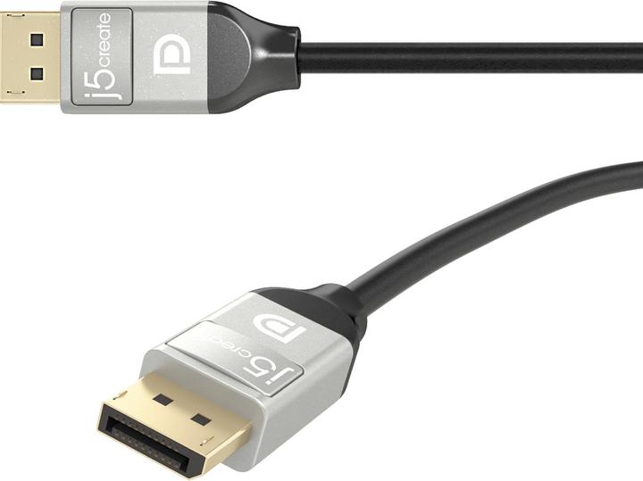 Produktbild j5Create 4k Displayport Cable (1.80 m, DisplayPort, 1.4)