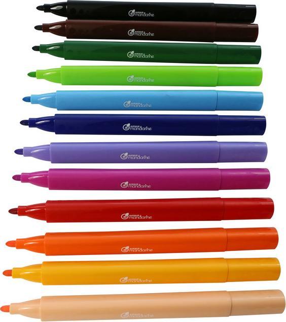 Produktbild My Mandarine Filzstifte (12x)