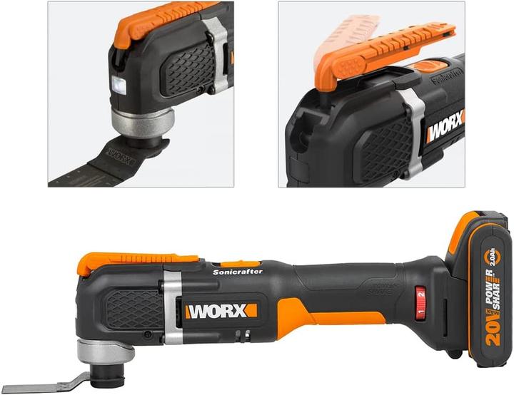 Actual product image Worx Battery Multifunction Tool WX696