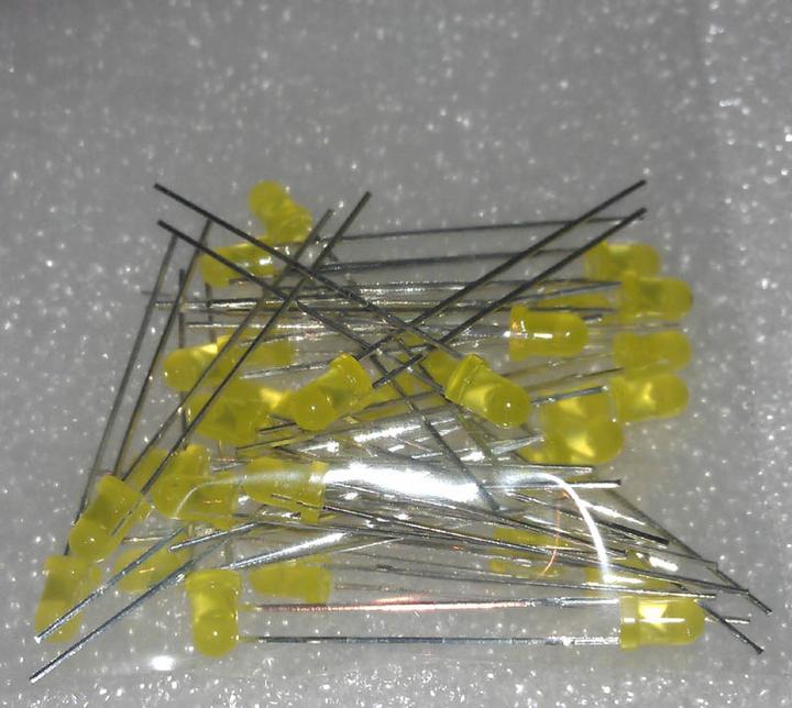 OEM 30 Pcs. LED Yellow 3mm