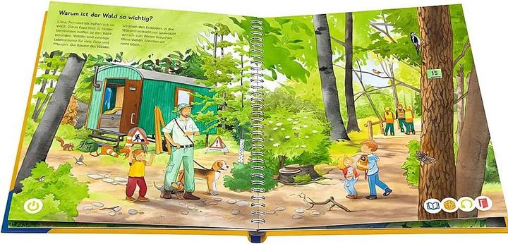 Actual product image tiptoi Wieso? Weshalb? Warum? Unser Wald (German, Kerstin M. Guilt, Patricia Mennen, 2023)