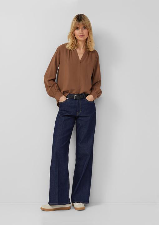 Immagine prodotto s.Oliver Bluse Weiche Viskose-Bluse mit Raffung (34)