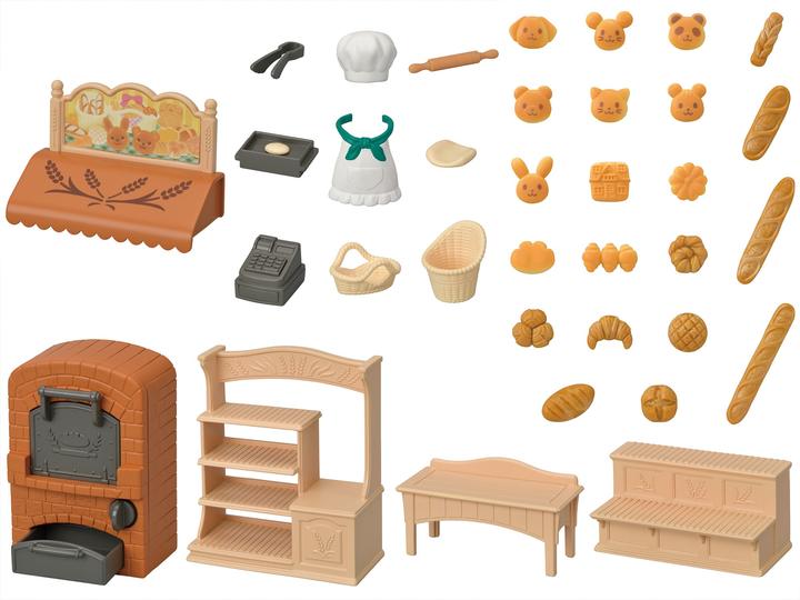 Actual product image Sylvanian Families Bakery Shop Starter Set