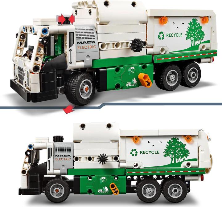 Actual product image LEGO 42167 Mack® LR Electric Garbage Truck (42167, LEGO Technic)