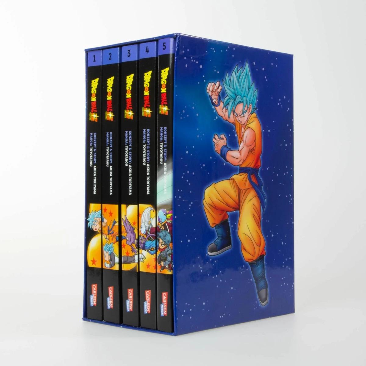 Thumbnail - Dragon Ball Super Bände 1-5 im Sammelschuber mit Extra, Belletristik von Akira Toriyama (Original Story)