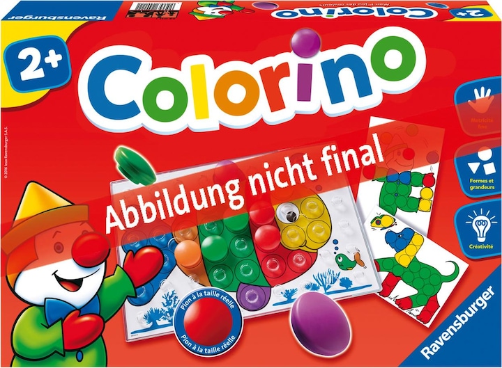 Actual product image Ravensburger RAV20832 - Colorino, children's game, for 1 player, ages 2+ (German)