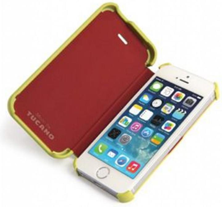Image du produit Tucano Ancilia Étui pour iPhone 5/5S/SE Vert (Apple iPhone 5, Apple iPhone 5s)