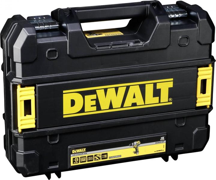 Produktbild DeWalt Schraubendreher Bohrmaschine DCD991NT-XJ 18V ohne Akku und Ladegerät, TSTAK Koffer (Akkubetrieb)
