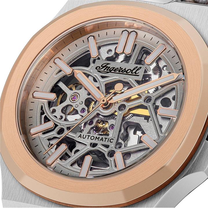 Actual product image Ingersoll 1892 Ingersoll I12503 The Catalina Automatic 44mm 5ATM (Analogue wristwatch, 42 mm)