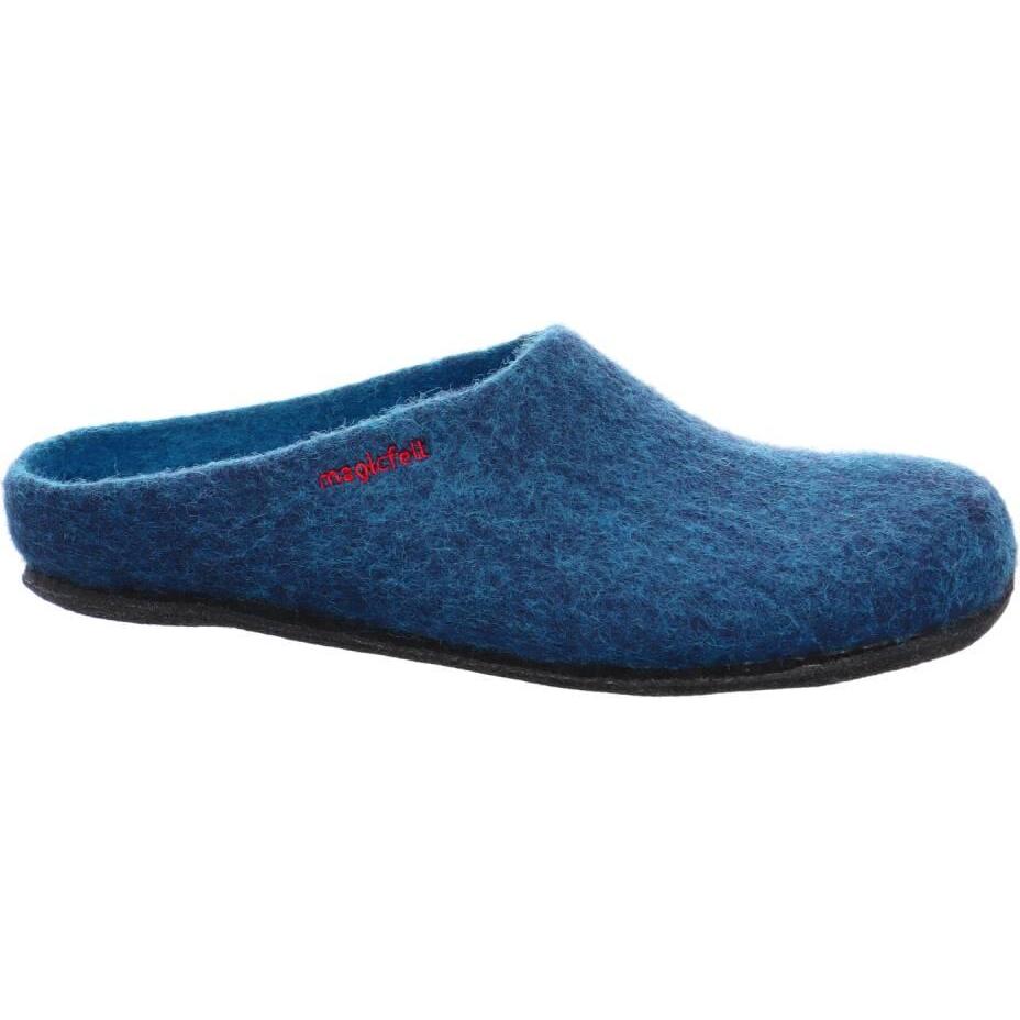 Magicfelt, Herren, Hausschuhe, Filz Pantoffeln, Blau, (39)