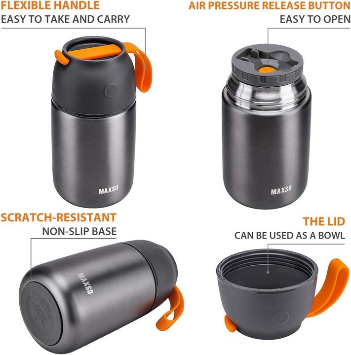 Produktbild Maxso Thermobehälter-Set (500ml & 700ml)