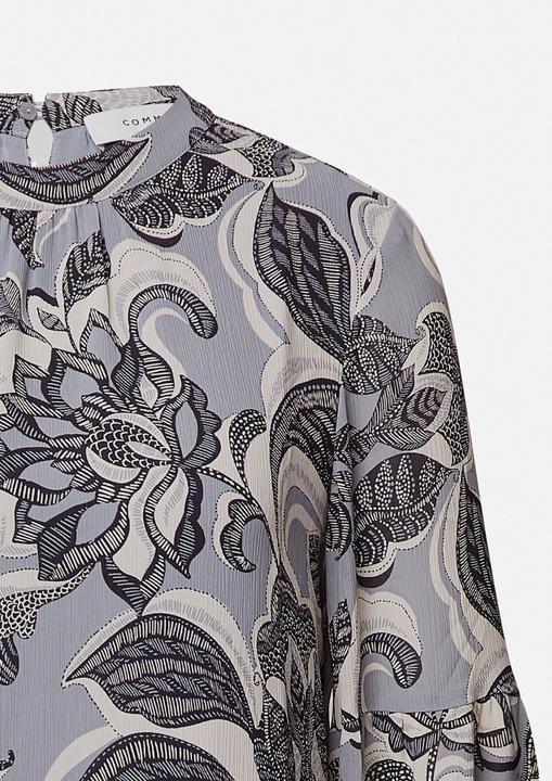 Immagine prodotto Comma Bluse Chiffonbluse mit Ballonärmeln und floralem Muster (36)