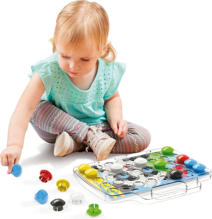 Produktbild Quercetti Stiftemosaik FantaColor Junior (49 Teile)