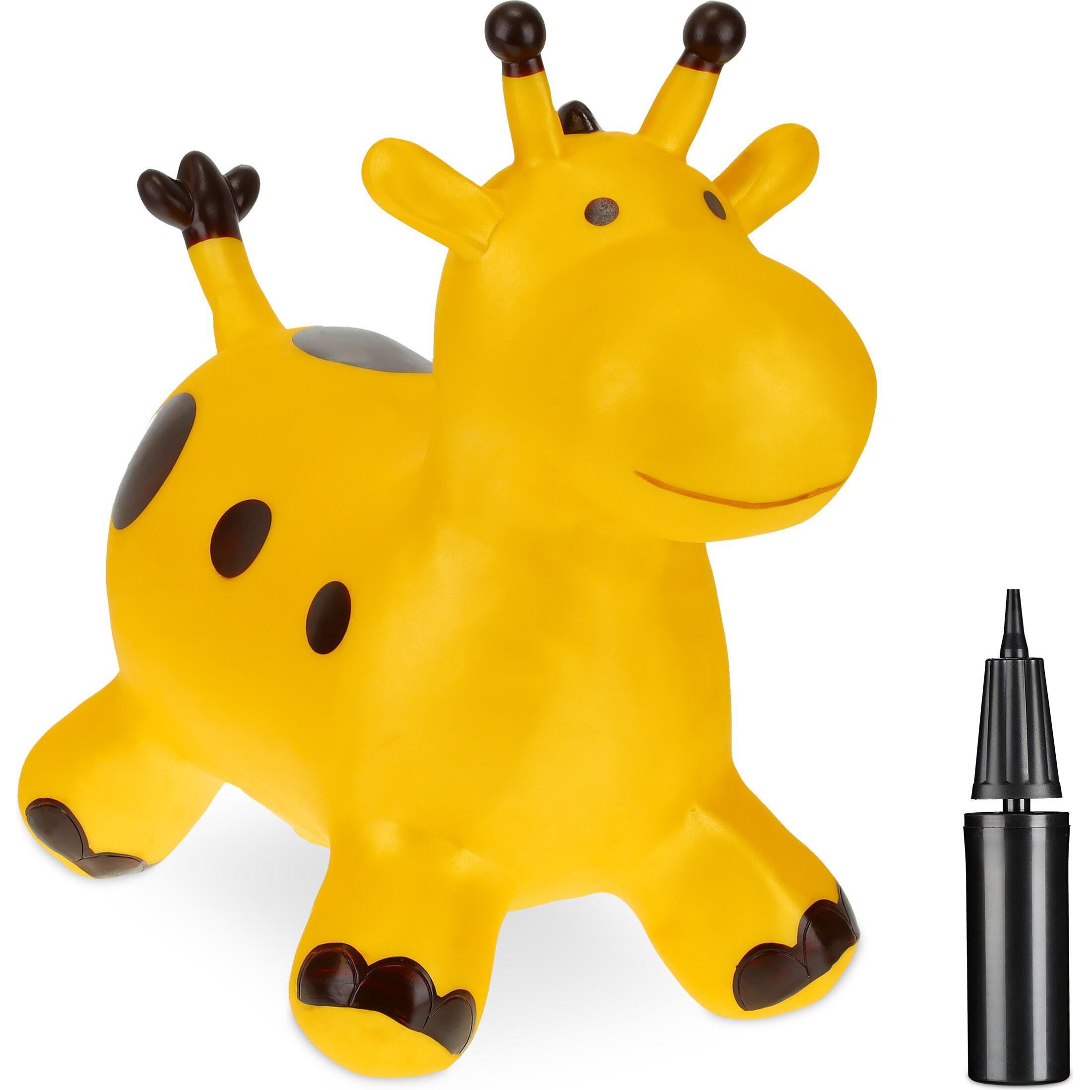 Relaxdays Hüpftier Giraffe