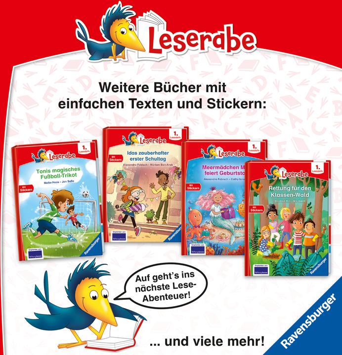 Image du produit Ravensburger Leserabe - 1. Lesestufe: Rettung für den Klassen-Wald (Allemand, Iris Hardt, Manfred May, 2024)