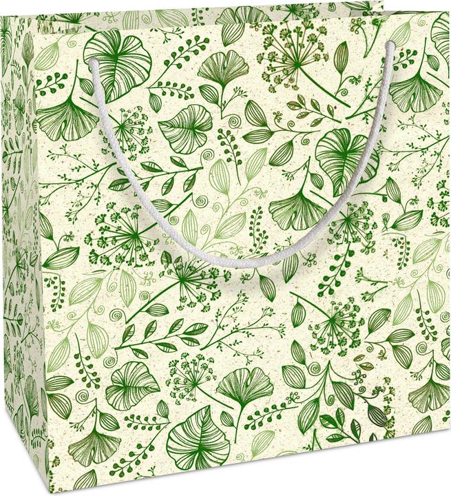 Produktbild Zishka Geschenktragetasche Graspapier Botanic Mix (1x)
