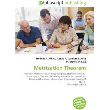 Thumbnail - Metrization Theorem, Fachbücher von Agnes F. Vandome, Frederic P. Miller, John McBrewster