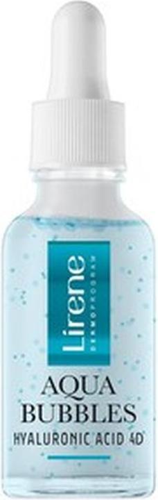 Actual product image Lirene Aqua Bubbles Hyaluronic Acid 4D Deeply Moisturising Hydroserum For All Skin Types 30Ml (30 ml)
