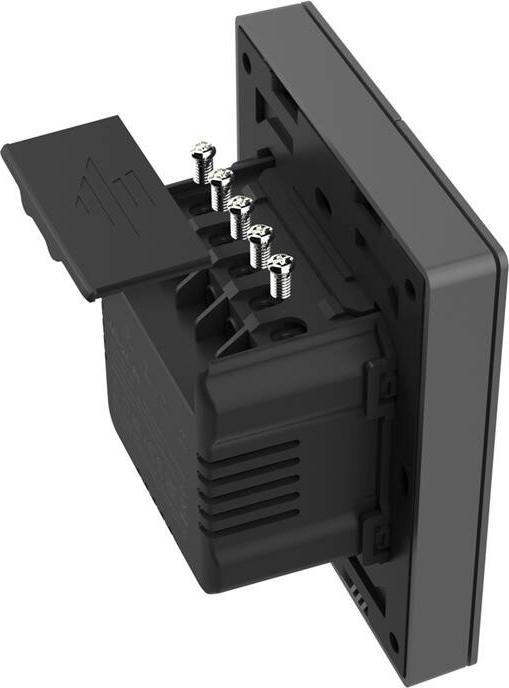 Actual product image Sonoff smart 2-channel Wi-Fi wall switch black (M5-2C-80)