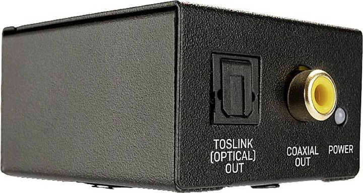 Actual product image Lindy Phono to Toslink (Optical) & Coaxial ADC (Analog -> Digital)