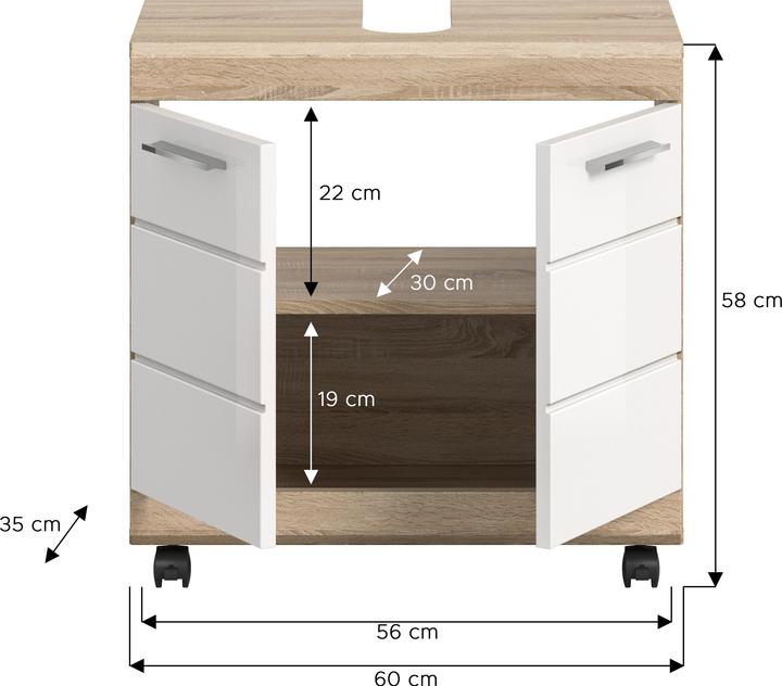 Produktbild Xonox Home Lambada (60 x 34 x 60 cm)