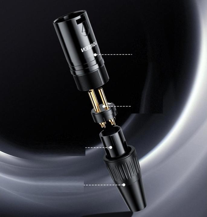 Produktbild Ugreen XLR Steckverbinder 3-poliger Stecker female