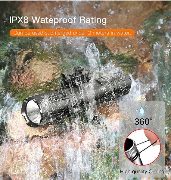 Actual product image Klarus Tactical LED Weapon Lamp GL4 (14 cm, 3300 lm)