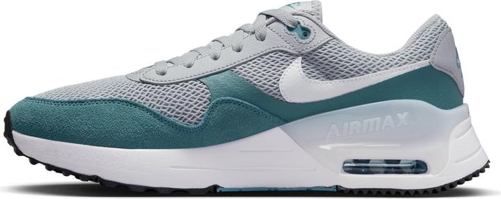 Actual product image Nike Air Max SYSTM Men "s Shoes WOLF GREY/WHITE-NOISE AQUA-BLA Size: 7 (40)