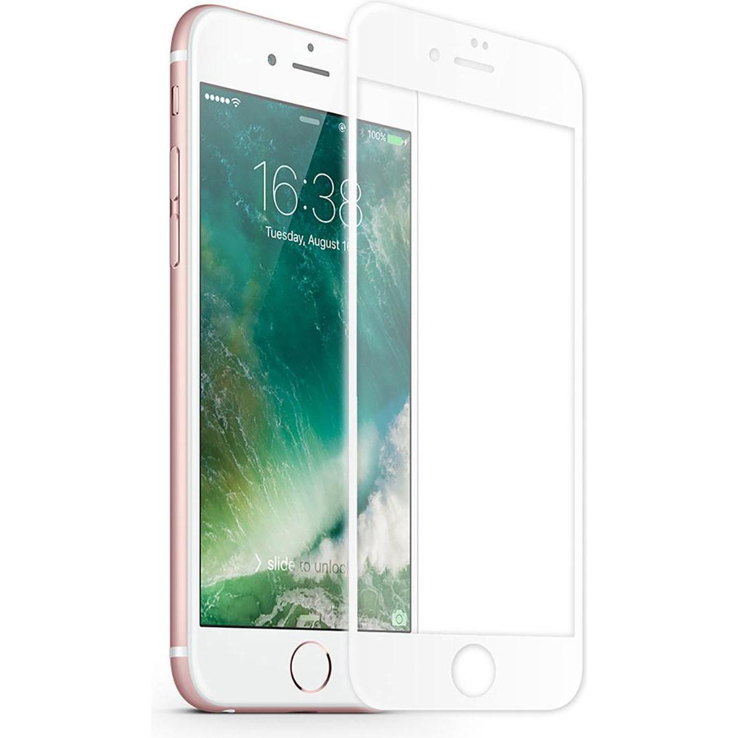 Thumbnail - KMP Protective Glass (1 Stück, Apple iPhone 7 Plus), Smartphone Schutzfolie, Weiss, Transparent