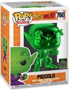 Actual product image Funko POP Dragon Ball Z Piccolo Chrome Exclusive