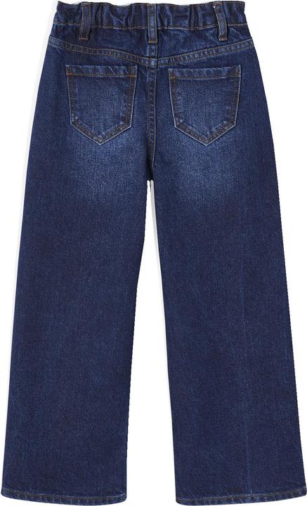 Actual product image Vertbaudet Weite Mädchen Jeans mit Dehnbund, Bundweite verstellbar (104)
