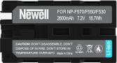 Actual product image Newell Set of DL-USB-C dual-channel charger and two NP-F570 rechargeable batteries for Sony
