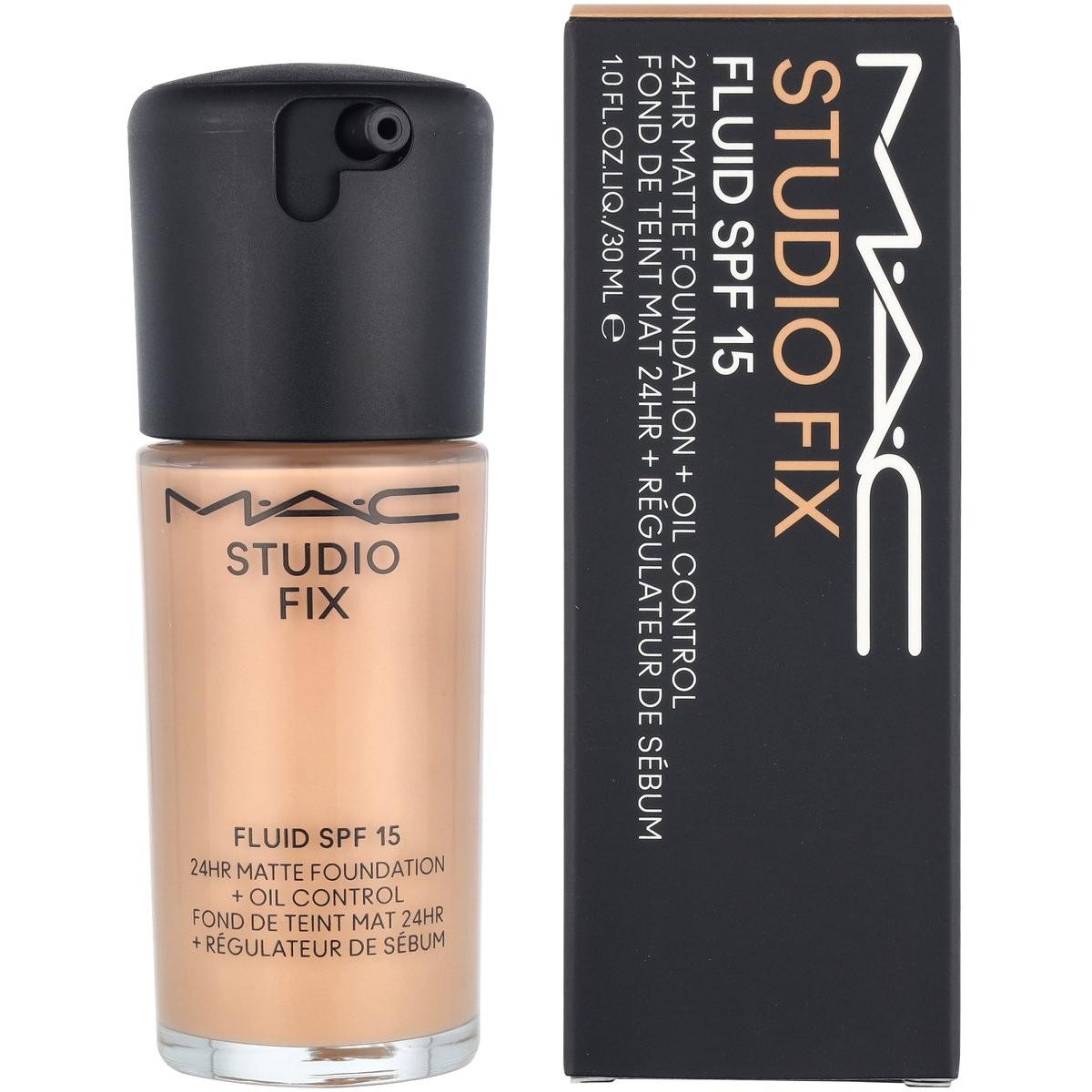 Mac Cosmetics , Fondotinta, Studio Fix Fluid Fond De Teint Protezione Solare Fattore 15 (Re) Nw20 (Dn20)