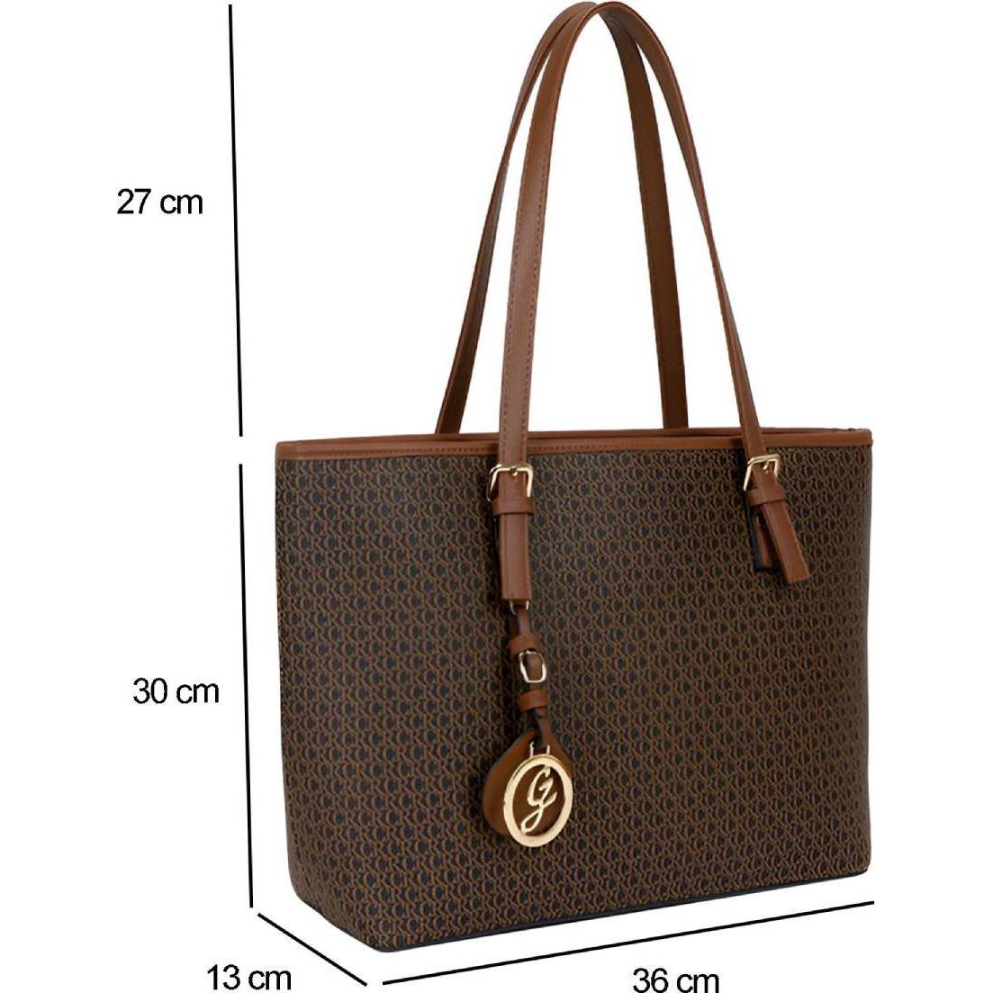 Thumbnail - Gallantry, Tasche, HB-922719A-BR Handtasche, Braun