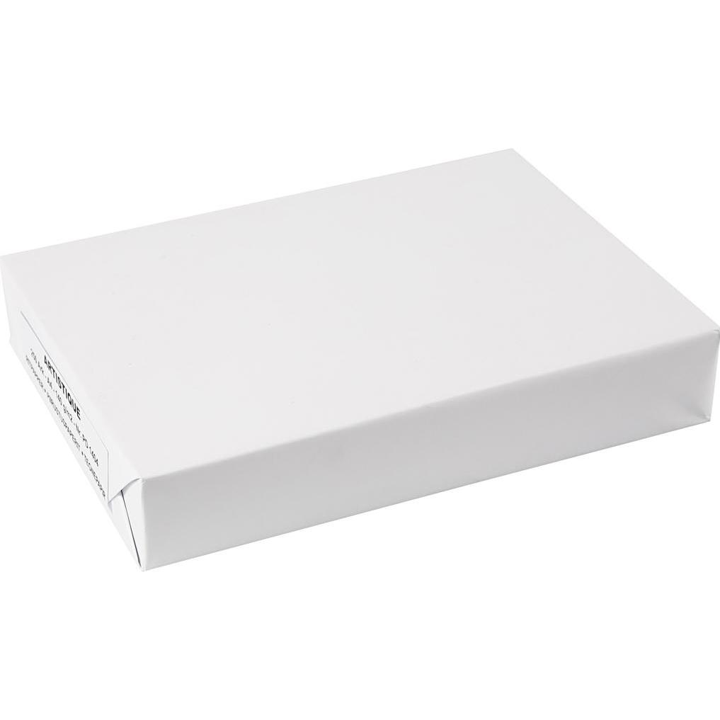 Creativ Company, Bastelpapier, Zeichenpapier Weiss A4 160gr, 250 Blatt (160 g/m², 250 x)