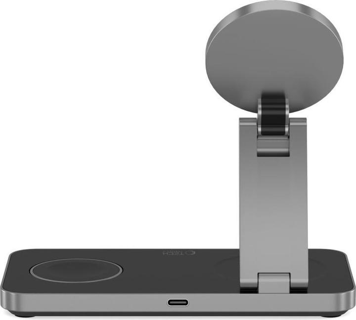 Produktbild Tech-Protect QI15W-A47 MagSafe 3in1 Inductive Charger + USB-C Cable - Black (15 W)