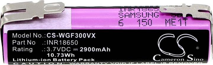 Actual product image CS Cameron Sino Replacement battery suitable for Karcher, VARO, Mannesmann, shrub shears, Alpina, etc (3.7 V)