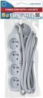 Image du produit Esperanza Power Strip 4 Sockets 3m White (4x, 3 m)