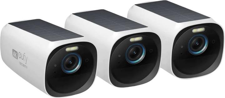 Productafbeelding eufy Beveiliging - EUFYCAM 3 Add -on Camera - 3 Pack - Zwart en Wit, per stuk, 4K draadloze