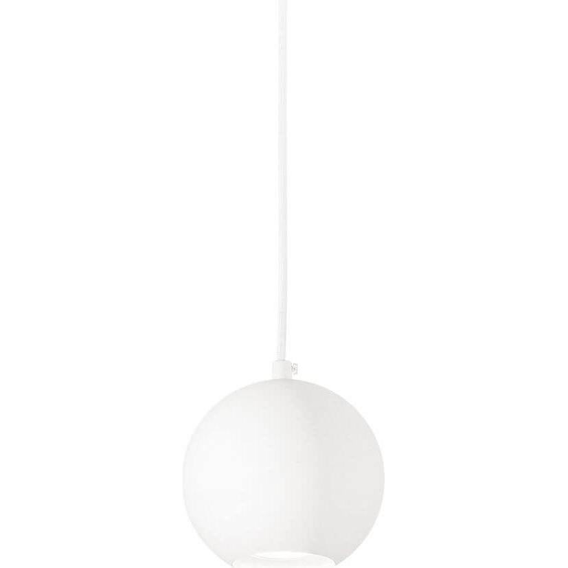 Ideal lux, Pendelleuchte, MR JACK GU10 Pendelleuchte ⌀110mm dimmbar Weiss warmweiss 231228 (GU10, 640 lm)