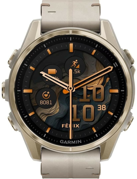 Image du produit Garmin fenix 8 Amoled Sapphire (43 mm)