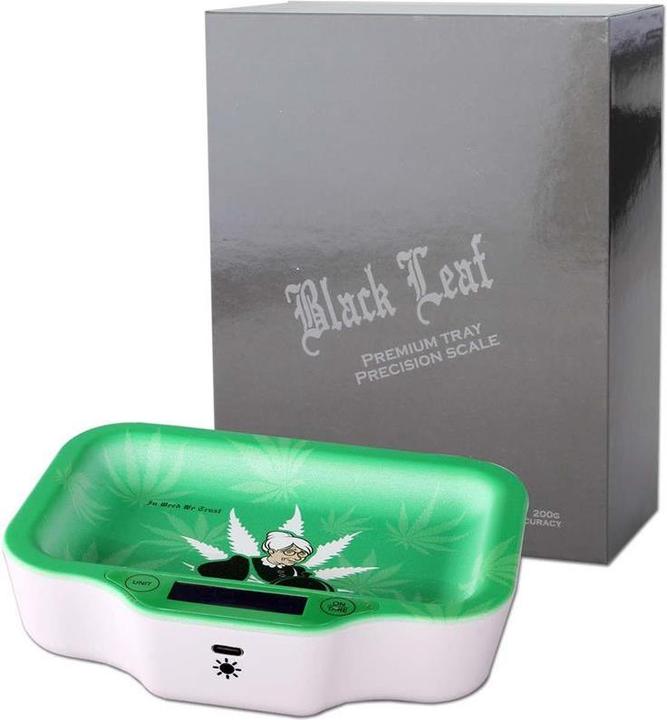 Immagine prodotto Black Leaf Bilancia digitale con luce GRANDMAS FINEST