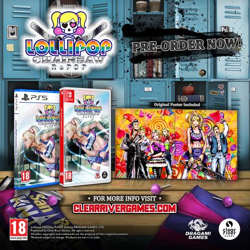Actual product image Clear River Games Lollipop Chainsaw rePOP (PS5, EN, ES, FR, IT)